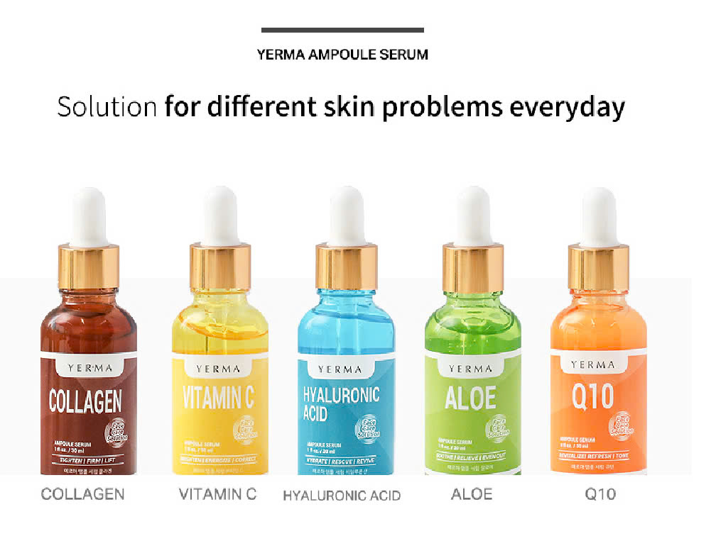 Bộ 5 Chai Serum Dưỡng Da Yerma Ampoule - Ảnh 4